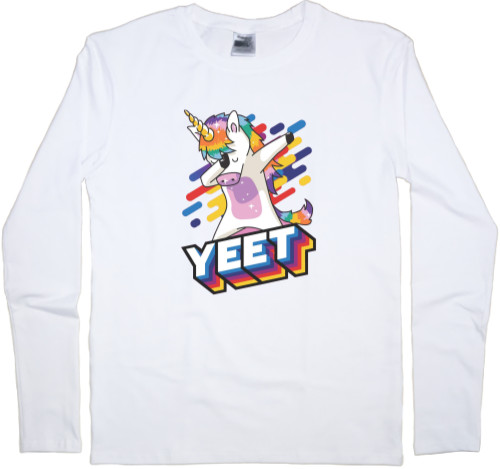 Men's Longsleeve Shirt - Yeet - Mfest