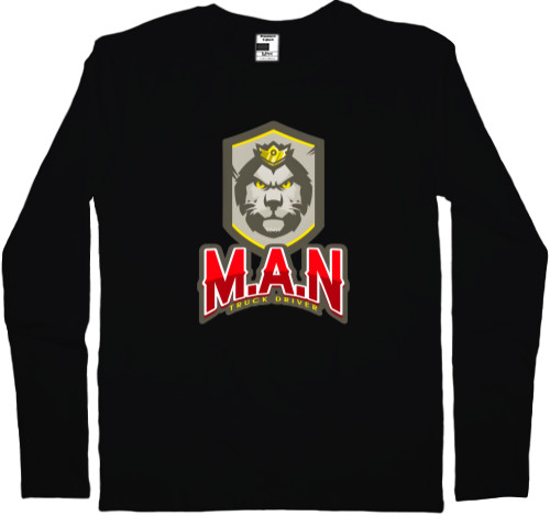 Men's Longsleeve Shirt - MAN logo - Mfest