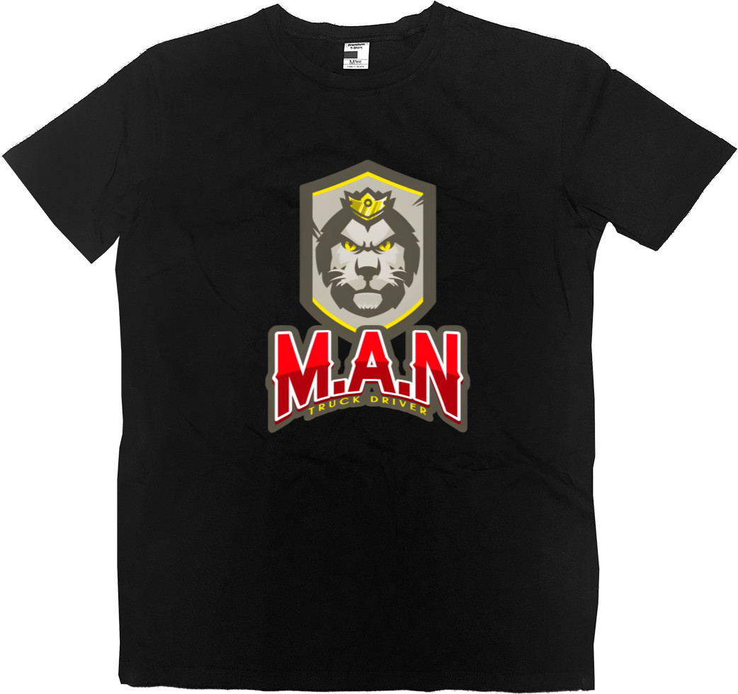 Men’s Premium T-Shirt - MAN logo - Mfest