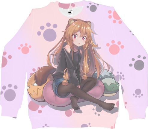 Women's Sweatshirt 3D - Raphtalia Otaku 5 - Mfest