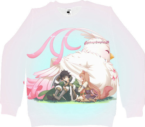 Men's Sweatshirt 3D - Tate no Yuusha no Nariagari - Mfest