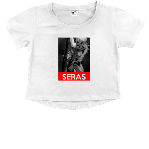 Kids' Premium Cropped T-Shirt - Seras Victoria - Mfest