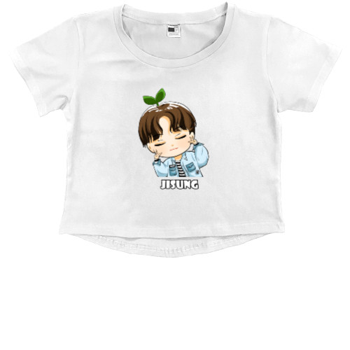 Stray Kids - Kids' Premium Cropped T-Shirt - Хан Джі Сон 3 - Mfest