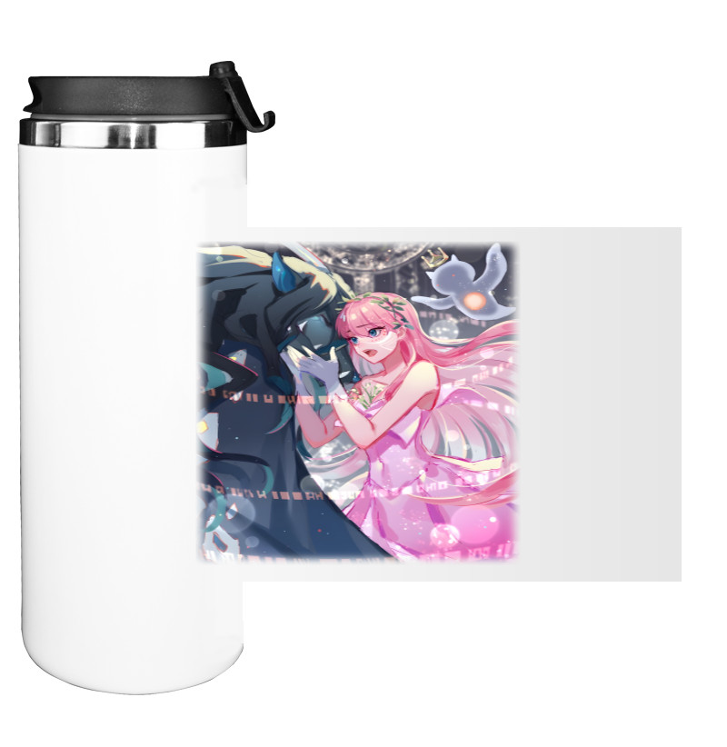 Water Bottle on Tumbler - Красуня і дракон 6 - Mfest