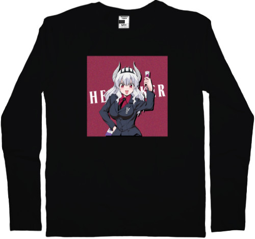 Men's Longsleeve Shirt - Helltaker 6 - Mfest