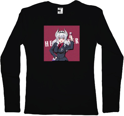 Women's Longsleeve Shirt - Helltaker 6 - Mfest