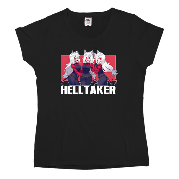 Women's T-shirt Fruit of the loom - Helltaker 4 - Mfest