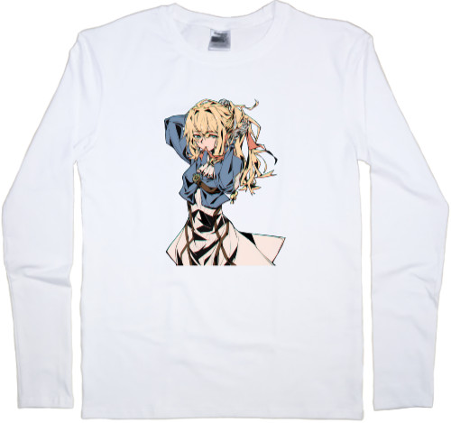 Men's Longsleeve Shirt - Violet evergarden 15 - Mfest