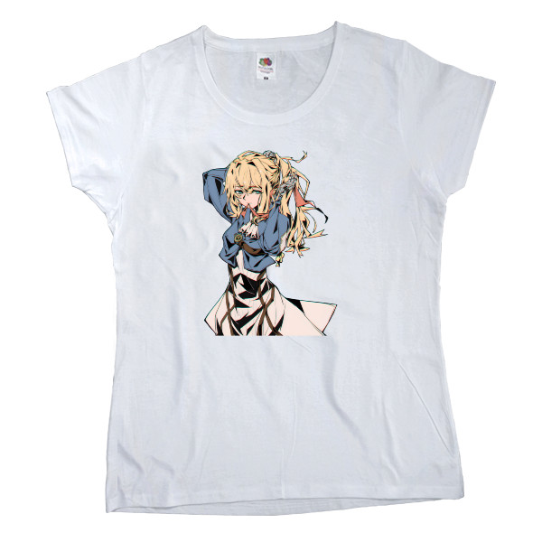 Women's T-shirt Fruit of the loom - Violet evergarden 15 - Mfest