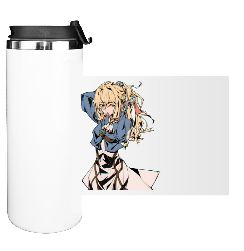 Water Bottle on Tumbler - Violet evergarden 15 - Mfest