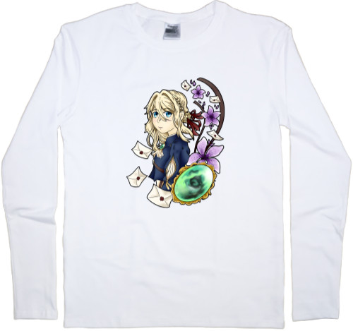 Men's Longsleeve Shirt - Violet evergarden 14 - Mfest