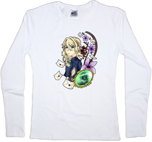 Women's Longsleeve Shirt - Violet evergarden 14 - Mfest