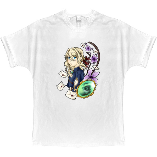 T-shirt Oversize - Violet evergarden 14 - Mfest