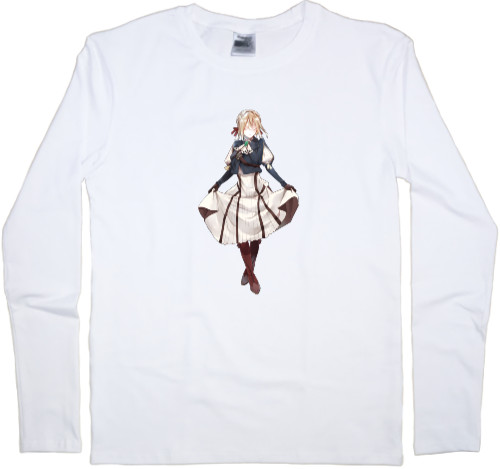 Men's Longsleeve Shirt - Violet evergarden 11 - Mfest