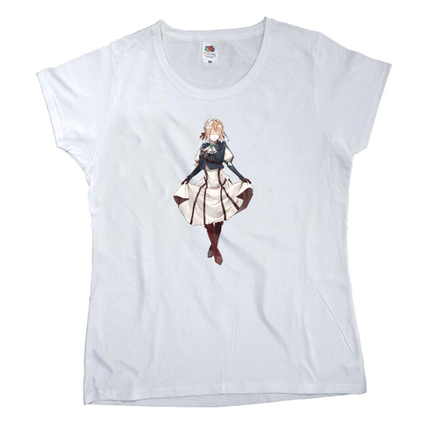 Women's T-shirt Fruit of the loom - Violet evergarden 11 - Mfest