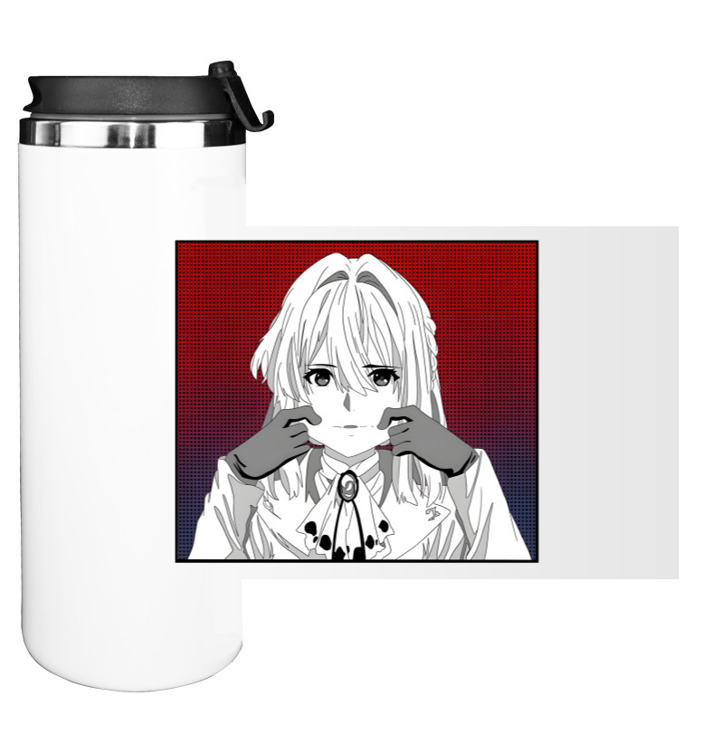 Water Bottle on Tumbler - Violet evergarden 8 - Mfest