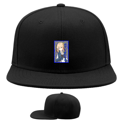 Snapback Baseball Cap - Violet evergarden 5 - Mfest