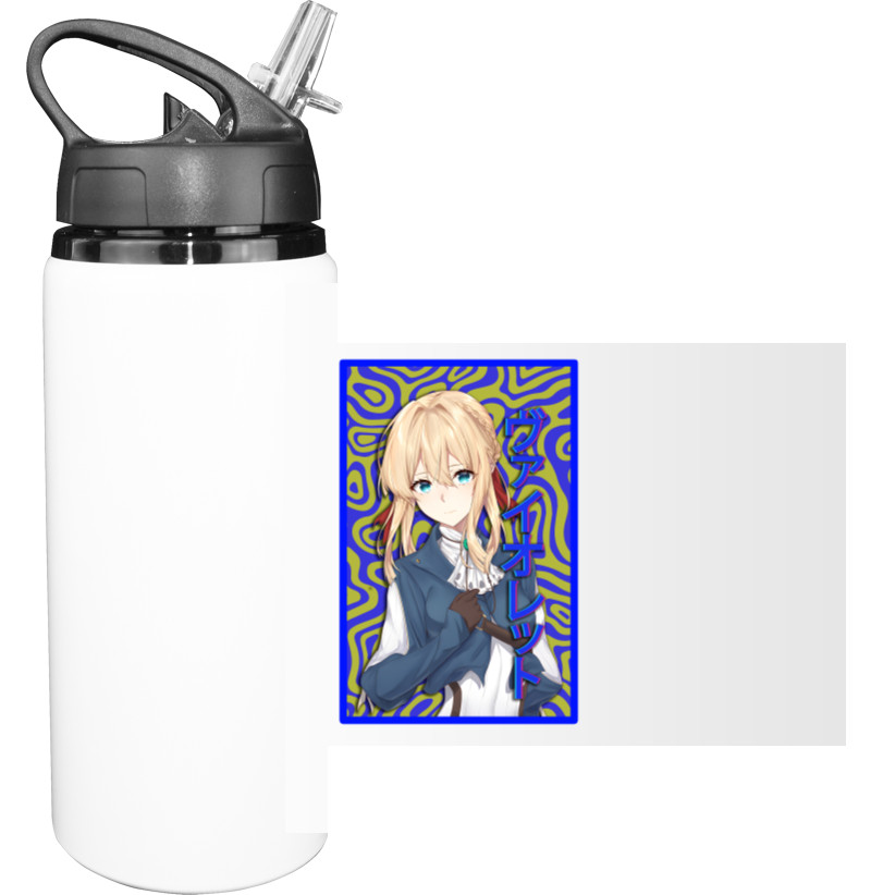 Sport Water Bottle - Violet evergarden 5 - Mfest