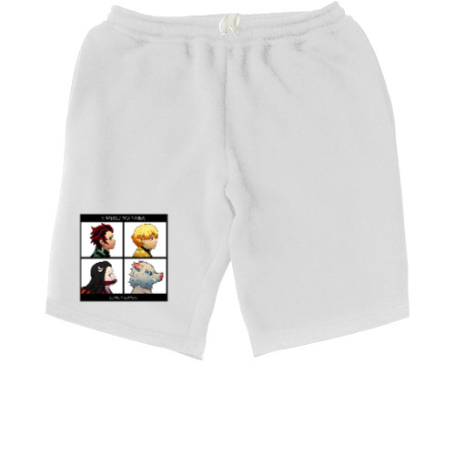 Men's Shorts - Demon slayer Gorilaz - Mfest