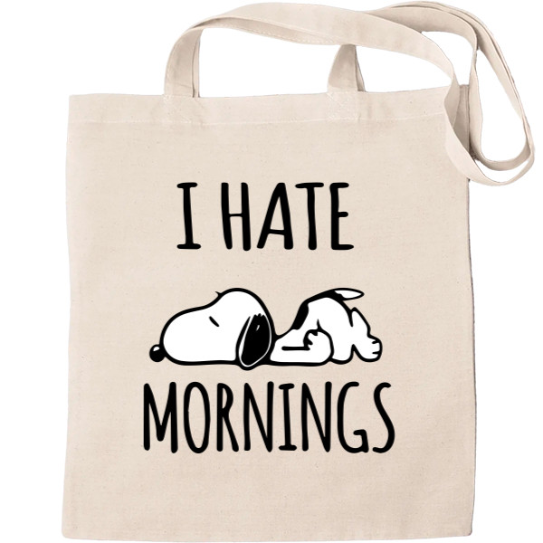 Tote Bag - Hate Morning - Mfest