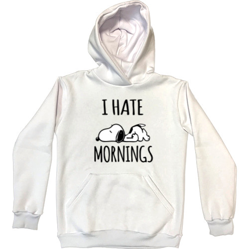 Kids' Premium Hoodie - Hate Morning - Mfest