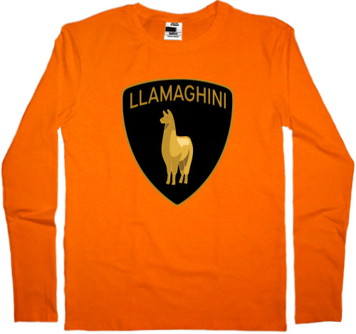 Men's Longsleeve Shirt - LLAMAGHINI - Mfest