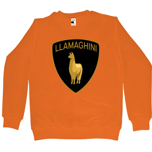 Women's Premium Sweatshirt - LLAMAGHINI - Mfest