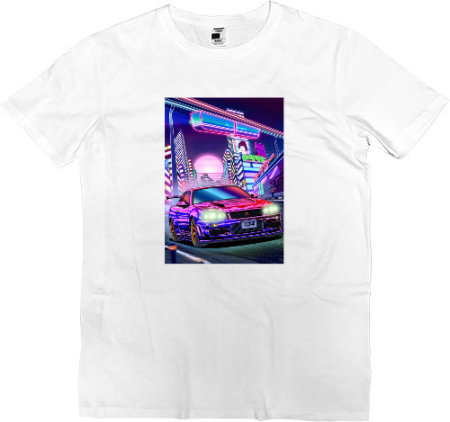 Men’s Premium T-Shirt - Nissan Skyline R34 - Mfest