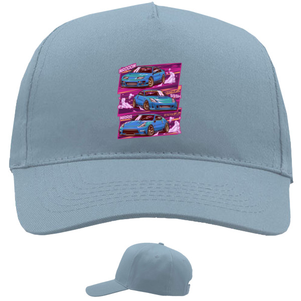 Baseball Caps - 5 panel - Retro Nissan - Mfest