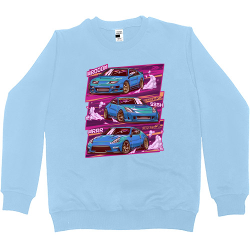 Women's Premium Sweatshirt - Retro Nissan - Mfest