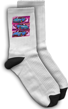 Socks - Retro Nissan - Mfest