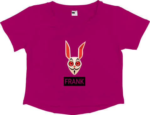 Women's Cropped Premium T-Shirt - Frank - Mfest