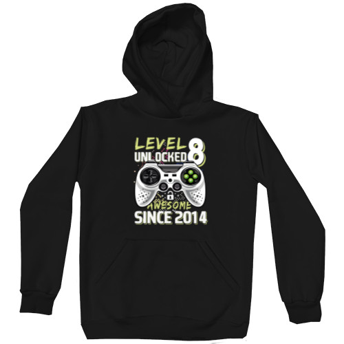 Kids' Premium Hoodie - Level  Unlocked Awesome Since - Mfest