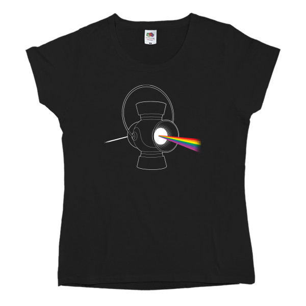 Women's T-shirt Fruit of the loom - Pink Floyd 3 - Mfest