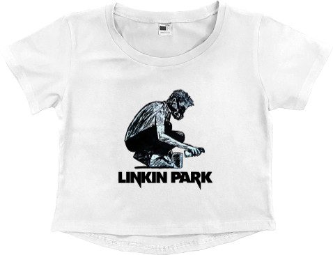 Women's Cropped Premium T-Shirt - Linkin Park 36 - Mfest