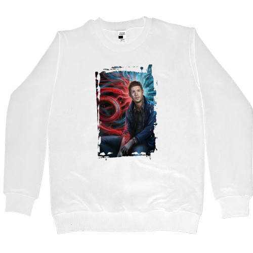 Women's Premium Sweatshirt - Дин Винчестер арт - Mfest