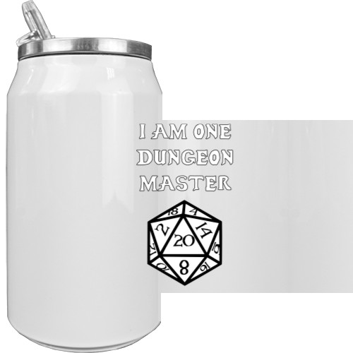 Aluminum Can - I am one dungeon master - Mfest