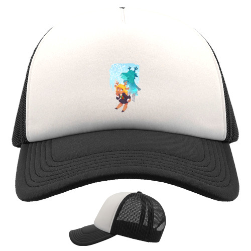 Kids' Trucker Cap - Deltarune Noelle Holiday - Mfest