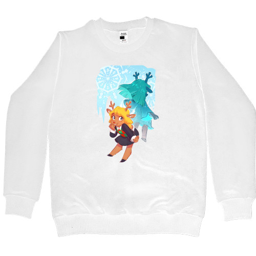 Women's Premium Sweatshirt - Deltarune Noelle Holiday - Mfest