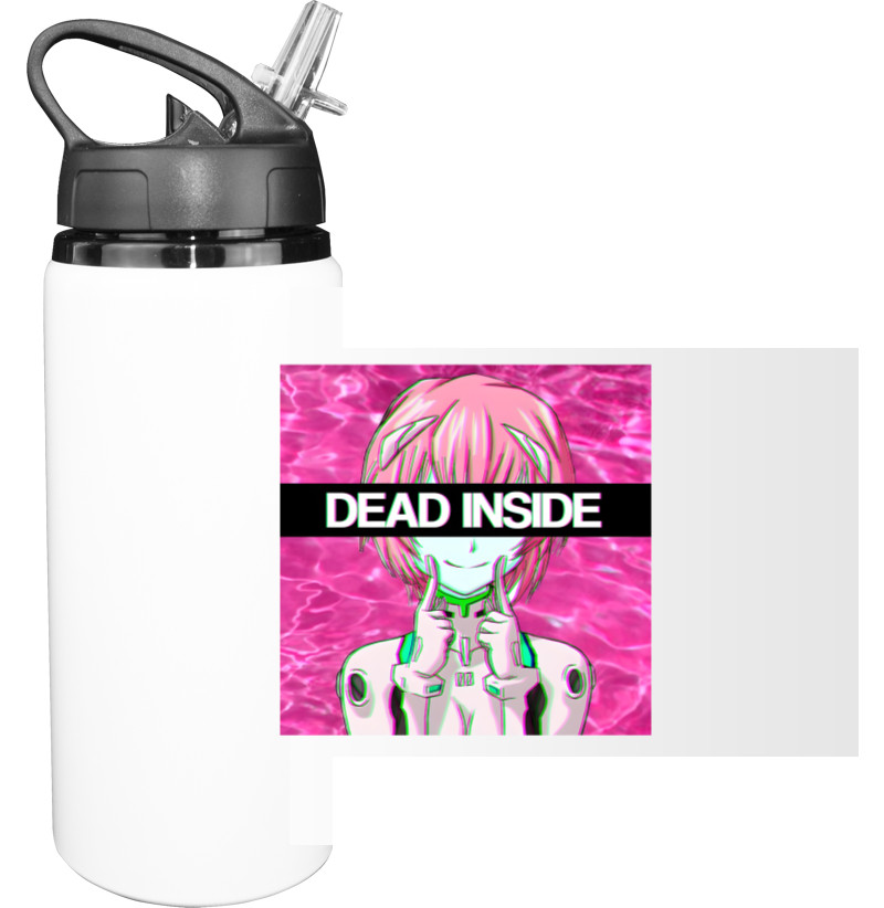 Sport Water Bottle - DEAD INSIDE - REI AYANAMI - Mfest