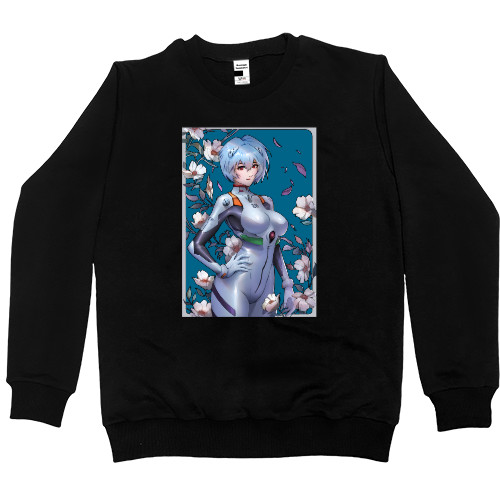 Women's Premium Sweatshirt - Rei Ayanami 2 - Mfest