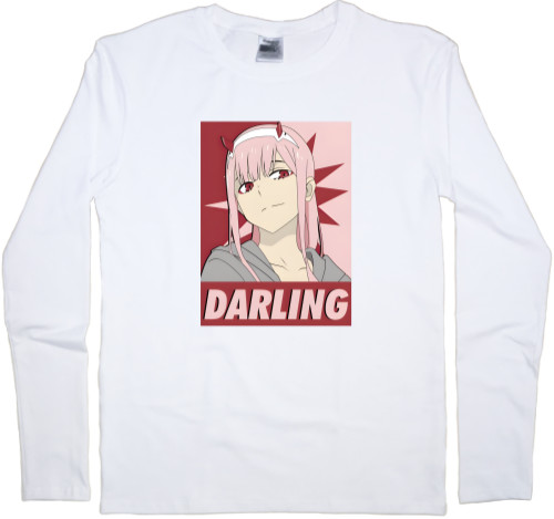 Men's Longsleeve Shirt - Darling Zero Two 9 - Mfest