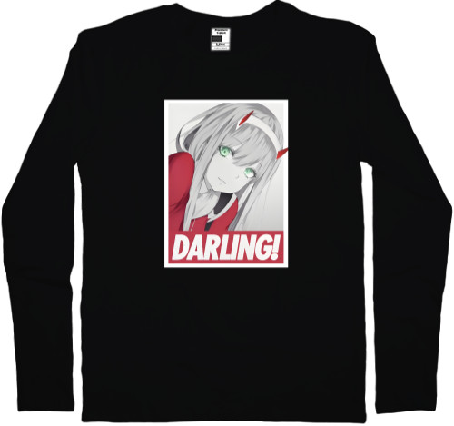 Men's Longsleeve Shirt - Darling Zero Two 8 - Mfest