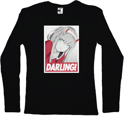 Women's Longsleeve Shirt - Darling Zero Two 8 - Mfest