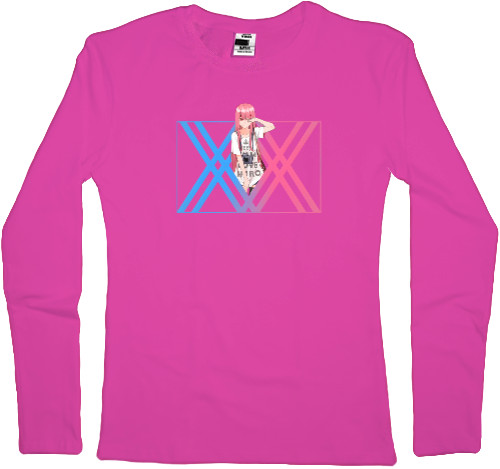 Women's Longsleeve Shirt - Darling Zero Two (7) - Mfest