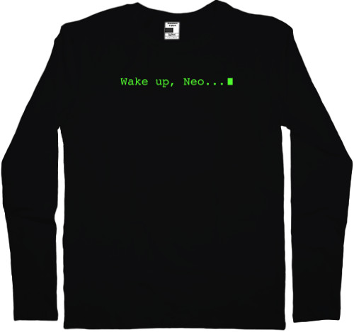 Men's Longsleeve Shirt - Wake Up Neo - Mfest