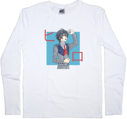 Men's Longsleeve Shirt - Hiro Darling in the Franxx - Mfest