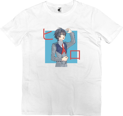 Men’s Premium T-Shirt - Hiro Darling in the Franxx - Mfest