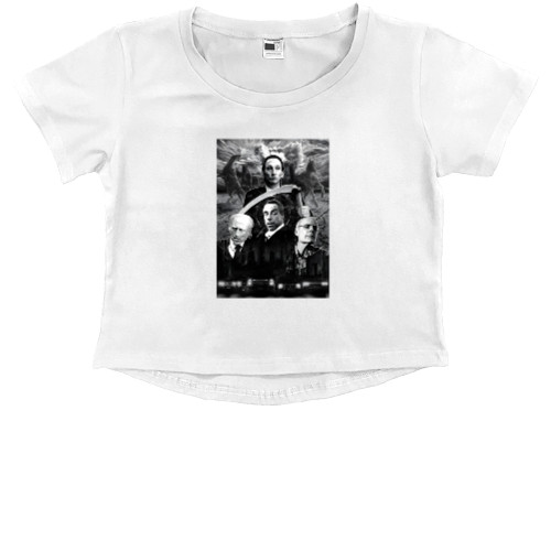 Kids' Premium Cropped T-Shirt - Вершники апокаліпсису - Mfest