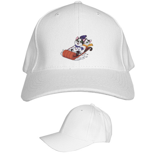 Kids' Baseball Cap 6-panel - Веселые котята - Mfest